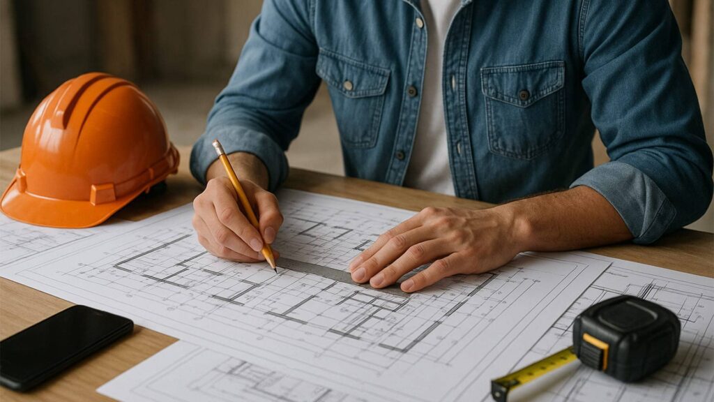 Goede bouwtekening essentieel voor bouwproject.